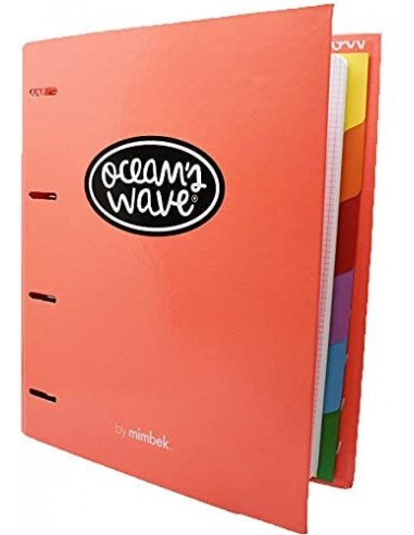 Carpeta de Cartón con 4 Anillas A4 -...