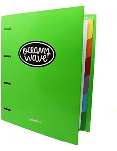 Carpeta de Cartón con 4 Anillas A4 -...