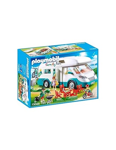 PLAYMOBIL Family Fun 70088 Caravana...