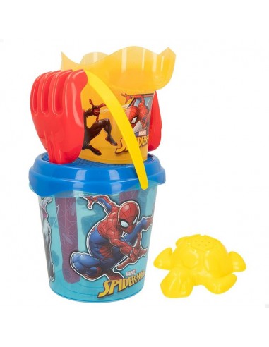 SET CUBO PLAYA + ACCESORIOS SPIDERMAN