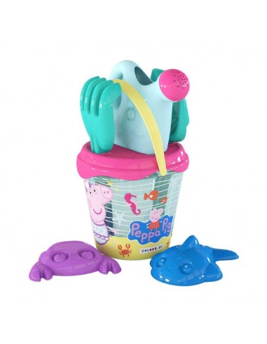 SET CUBO PLAYA + ACCESORIOS PEPPA PIG