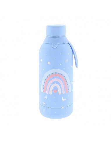 BOTELLA TERMO ACERO 500 ML ARCOIRIS