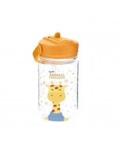BOTELLA TRITAN 350ML JIRAFA