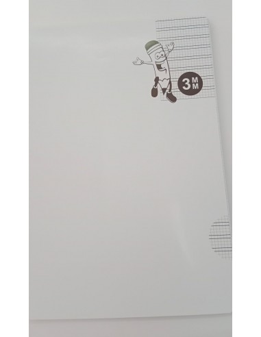 BLOC CUADRO 3MM  DE PROPILENO A.4  90G