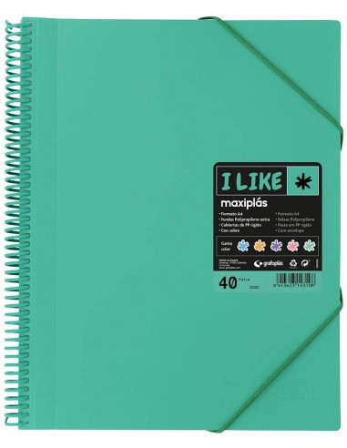 CARPETA 40 FUNDAS MAXIPLAS LIKE2 A4...