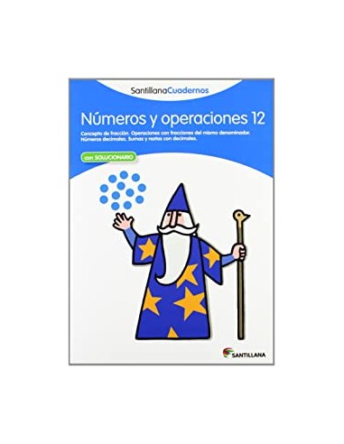 NUMEROS Y OPERACIONES 12 SANTILLANA...