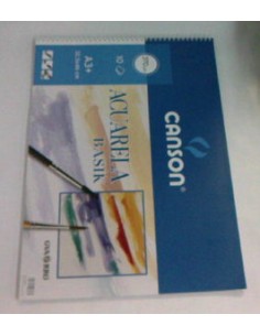 BLOC PAPEL ACUARELA A3 10H...