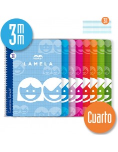 PACK 10 BLOC ESPIRAL 4º...