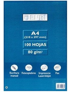 PAPEL A4 100H 80GR ENRI