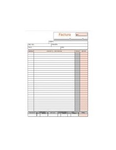 TALONARIO FACTURA Fº T-93...