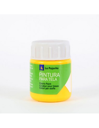 PINTURA TELA 25ML AMARILLO